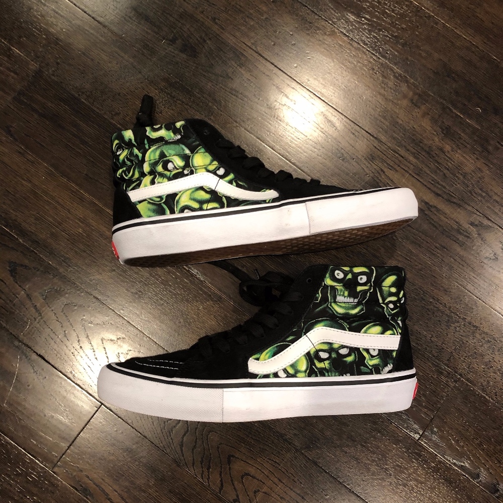 Supreme Sk8 Vans Skull Pile High